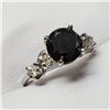 EC468-53 10K FANCY BLACK DIAMOND RING