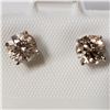 Image 1 : EC468-70 14K DIAMOND EARRINGS