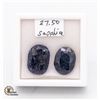 Image 1 : 27.50 CT OVAL SHAPED SAPPHIRE