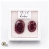 27.25 CT TW OVAL SHAPED RUBY