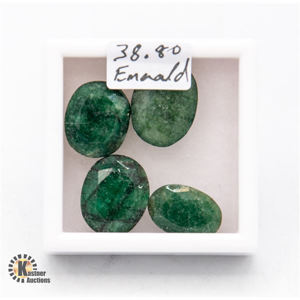 38.80 CT TW OVAL SHAPED EMERALD