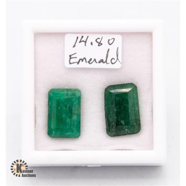 14.80 CT TW OVAL SHAPED EMERALD