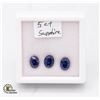 Image 1 : 5.00 CT TW CT OVAL SHAPED SAPPHIRE