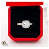 Image 1 : 3.11 CT ROUND BRILLIANT MOISSANITE RING