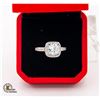 3.11 CT ROUND BRILLIANT MOISSANITE RING