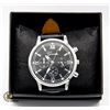 Image 1 : BRAND NEW MENS GENEVA BLACK TONE