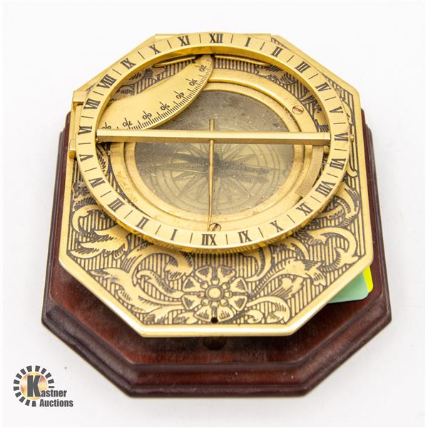 FRANKLIN MINT SUNDIAL NEEDS 1 SCREW