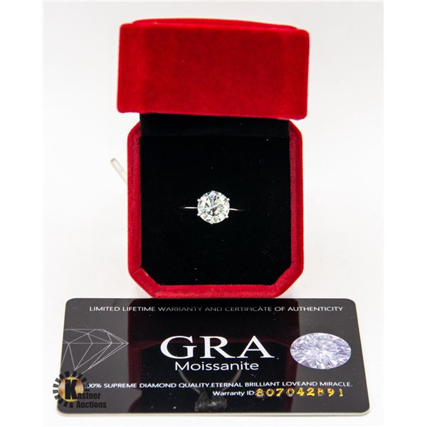 GRA CERTIFIED 3 CT VVS ROUND BRILLIANT