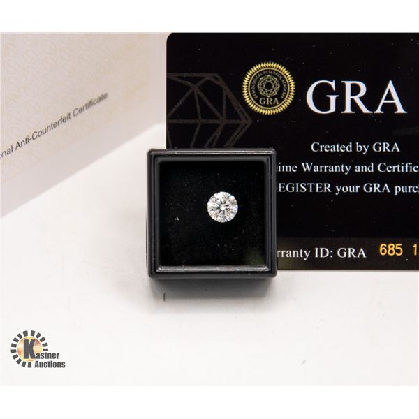 GRA CERTIFIED 1.0 CT VVS D COLOR ROUND