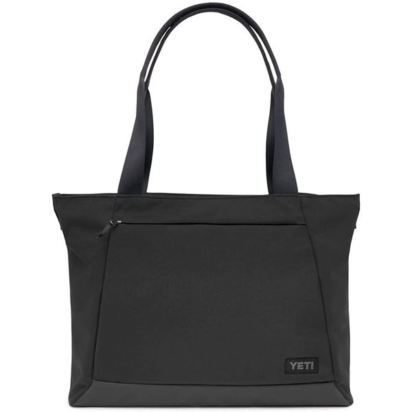 NEW YETI CROSSROADS BLACK TOTEBAG. MSRP $319.25