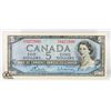 1954 BANK OF CANADA $5 DOLLARS NOTE