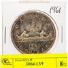 Image 1 : 1961 CANADIAN SILVER DOLLAR