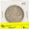 Image 1 : 1955 CANADIAN SILVER DOLLAR
