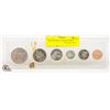 Image 1 : 1968 CANADA 6 COIN SET WITH SILVER 15C & 10C COINS