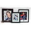 Image 1 : FRAMED SIGNED RYAN SMYTH PROMITIONAL AD + 2