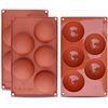 Image 1 : 3 PACK SEMI SPHERE SILICONE BAKEWARE