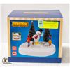 LEMAX CHRISTMAS SET IN BOX SNOWMAN