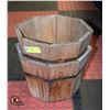 Image 1 : 2 CEDAR PLANTERS