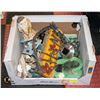 BOX OF ASSORTED GARDEN ORNAMENTS