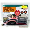 Image 1 : NEW SEALED KNIFE SHARPENER WITH 3 HONING LEVELS &