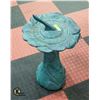 Image 1 : CAT TAIL LILY PAD BIRD BATH-ESTATE