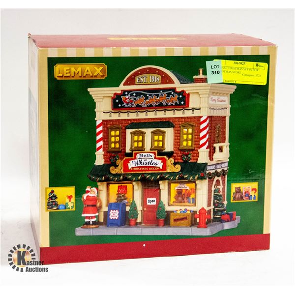 LEMAX CHRISTMAS SET IN BOX CHRISTMAS STORE