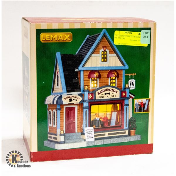 LEMAX CHRISTMAS SET IN BOX FINE TAILORS