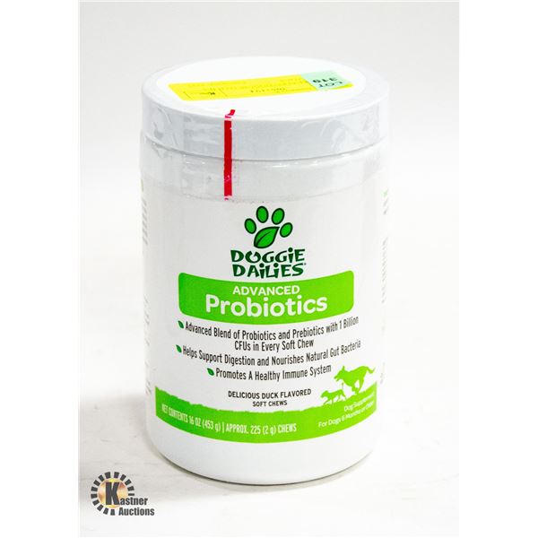 NEW FSEALED DOGGIE DAILIES PROBIOTICS