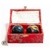Image 1 : ORIENTAL MEDITATION BALLS IN CASE