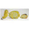 Image 1 : SET OF CERAMIC FISH WALL DÉCOR