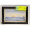 Image 1 : APPROX 3" X 8" ARTIST SIGNED PICTURE