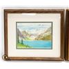 Image 2 : 2 FRAMED SIGNED MARILYN KINSELLA MOUNTAIN SCENE
