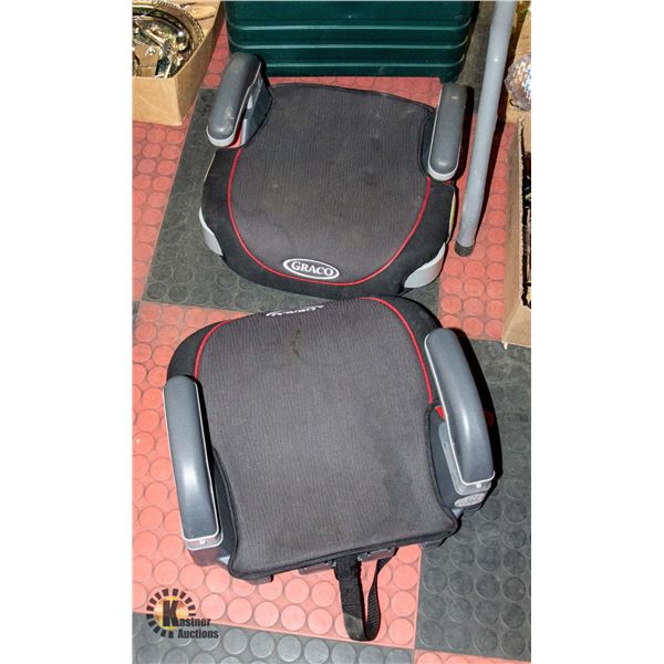 PAIR OF KIDS NON-EXPIRED BOOSTER SEATS