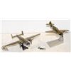 Image 1 : PAIR HIGH DETAIL WW2 DIECAST AIRPLANES