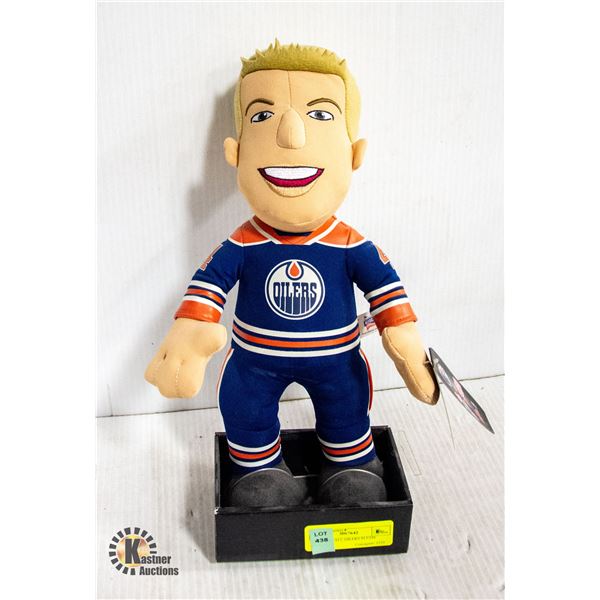 TAYLOR HALL OILERS PLUSH FIGURE