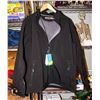 Image 1 : SIZE LARGE MENS BLACK WINDBREAKER