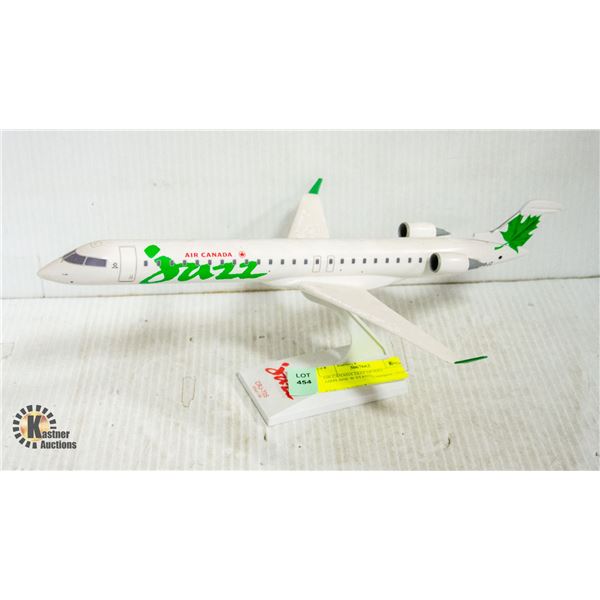 AIR CANADA JAZZ MODEL AIRPLANE W STAND