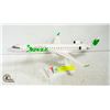 Image 1 : AIR CANADA JAZZ MODEL AIRPLANE W STAND