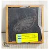 Image 1 : EAGLES NFL SLATE COASTER SET NEW