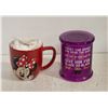 WALT DISNEY COLLECTOR MINNIE MOUSE MUG WITH