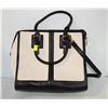 Image 1 : ALDO 2 TONE PURSE BLACK AND WHITE