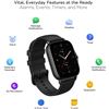 Image 2 : NEW AMAZFIT GTS 2E BLACK OBSIDIAN SMARTWATCH WITH