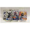 Image 1 : MARKUS NASLUND, WAYNE GRETZKY & MARION HOSSA IN