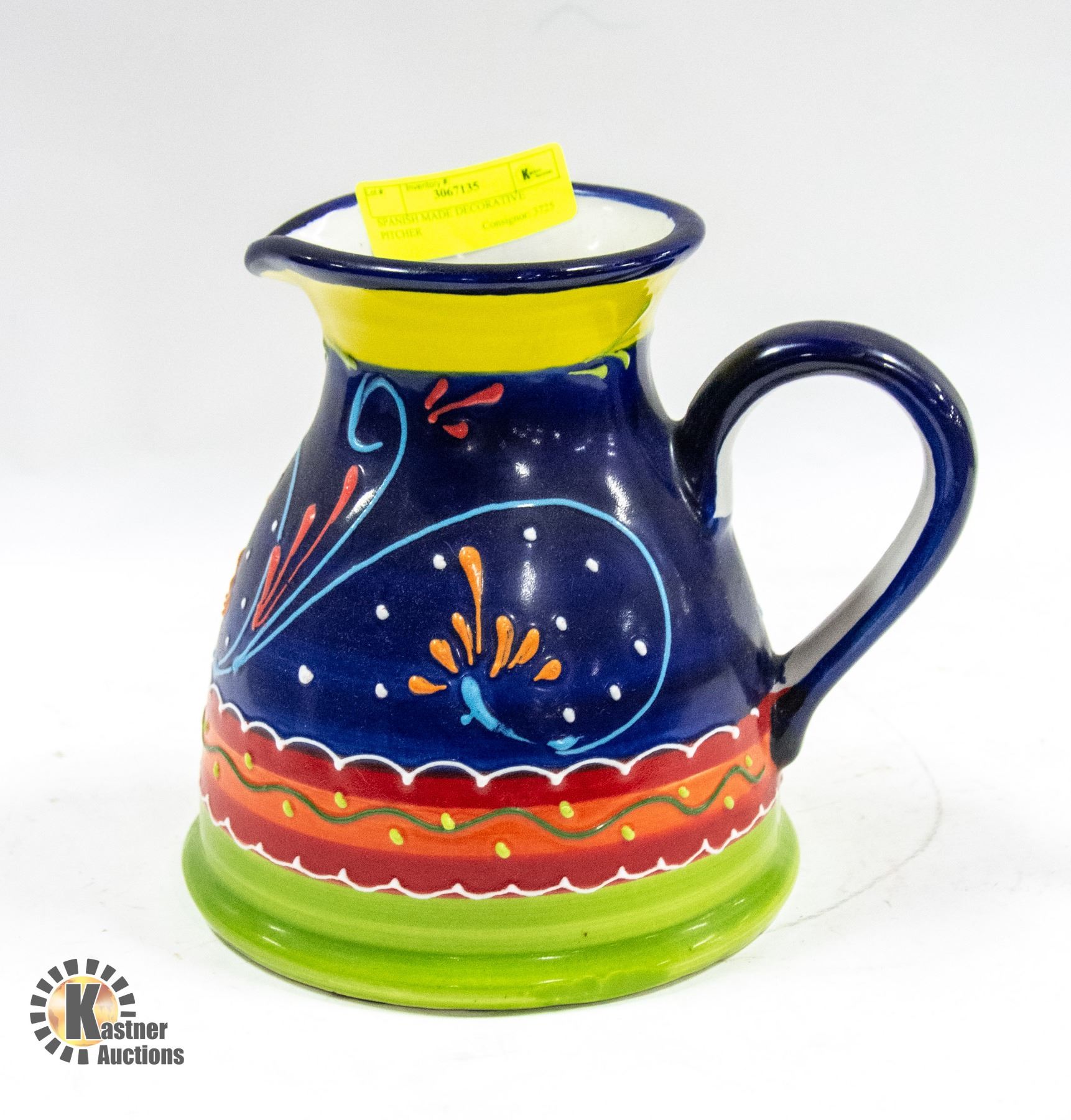 Pitcher In Spanish SPANISH MADE DECORATIVE PITCHER