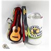 Image 1 : MINIATURE ACOUSTIC DECOR GUITAR WITH CASE