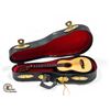 Image 2 : MINIATURE ACOUSTIC DECOR GUITAR WITH CASE