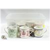 Image 1 : LOT COLLECTORS ROYAL MUGS LTD EDIT