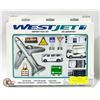 Image 1 : WEST JET AIRPORT DIECAST PLAYSET NEW IN BOX