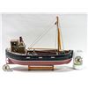 Image 3 : WOODEN MODEL SAIL BOAT