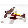 Image 2 : DIECAST TEXACO COLLECTORS AIRPLANE